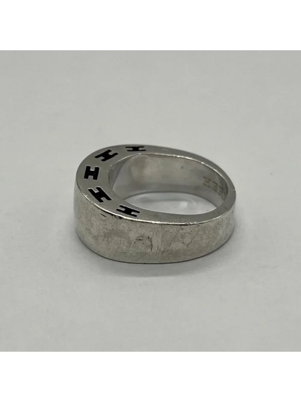 Hermes Clarte Ring Size 53 SV 925